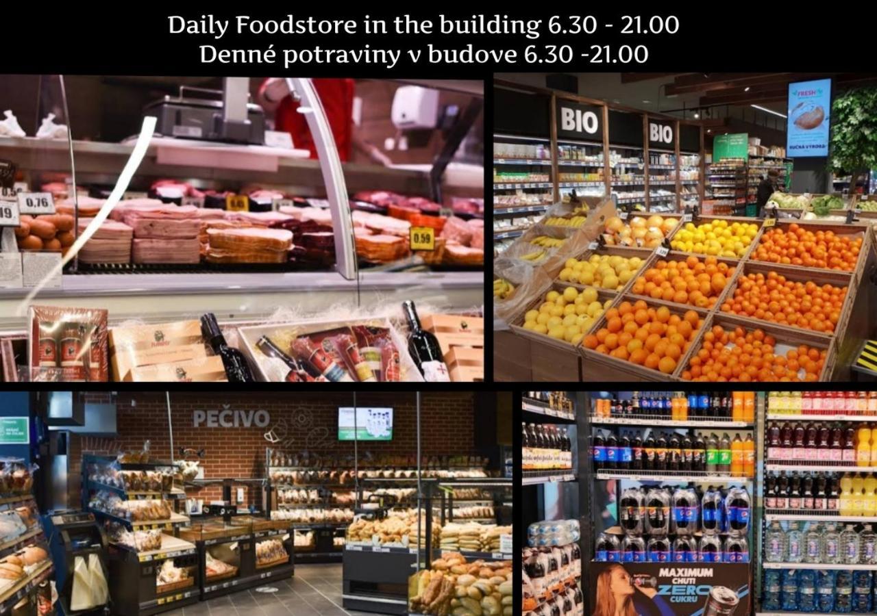 E1 Luxury Oldtown Apt - 2X Parking, Foodstore, Pcscreen, Netflix, Unlimited Music, Crib, Babychair, Fastwifi, Aircon Kosice Ngoại thất bức ảnh