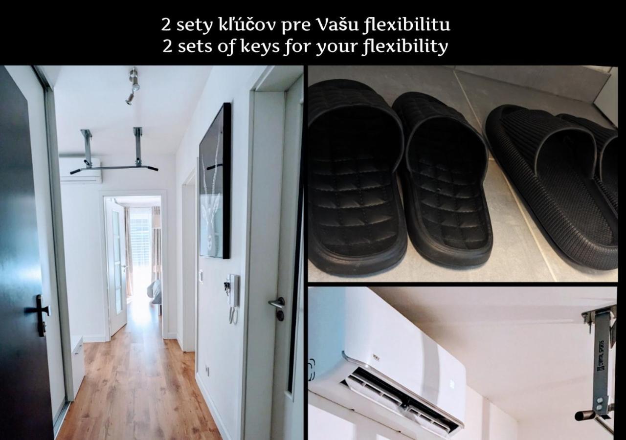 E1 Luxury Oldtown Apt - 2X Parking, Foodstore, Pcscreen, Netflix, Unlimited Music, Crib, Babychair, Fastwifi, Aircon Kosice Ngoại thất bức ảnh